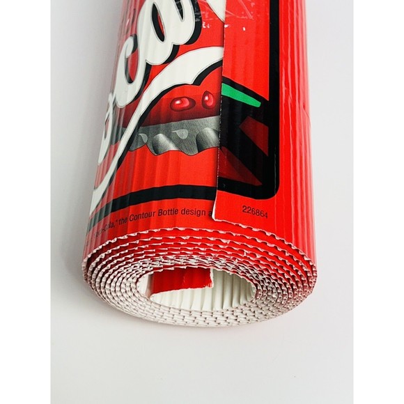 90’s Coca-Cola Classic‎ Corrugated Paper Bar Coke Backdrop Advertising Banner - Picture 6 of 10